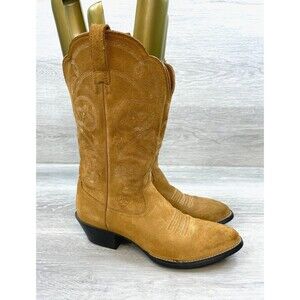 Ariat Heritage Women's 8 Brown Leather Western Cowboy Boots 15713 Rodeo Roper